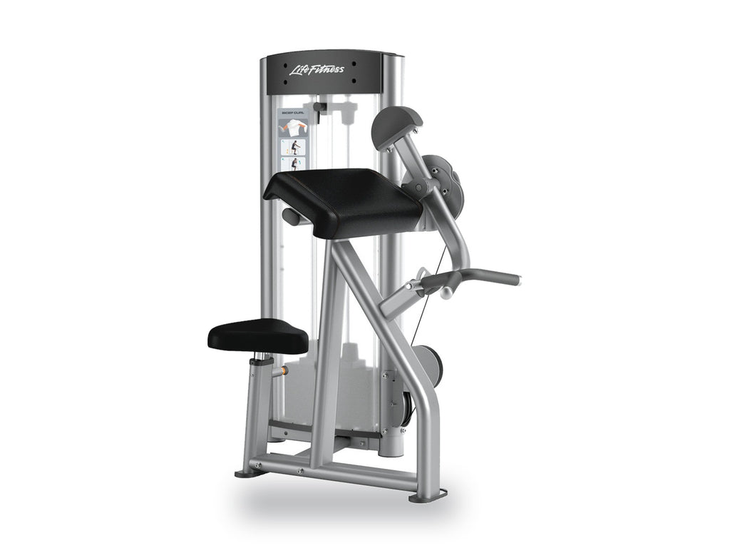 Used Life Fitness Optima Series Bicep Curl