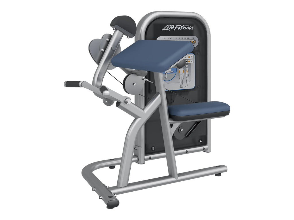 Used Life Fitness Circuit Series Bicep Curl