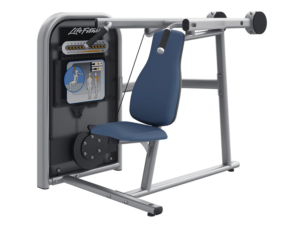 Used Life Fitness Circuit Series Shoulder Press