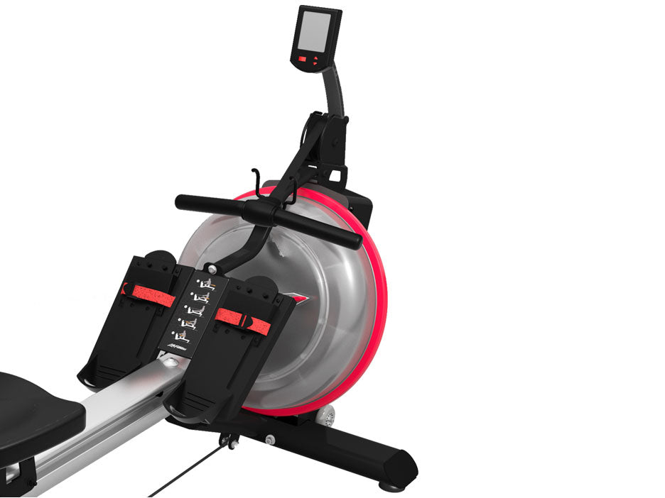 Used Life Fitness Row GX Trainer Indoor Rower Interface