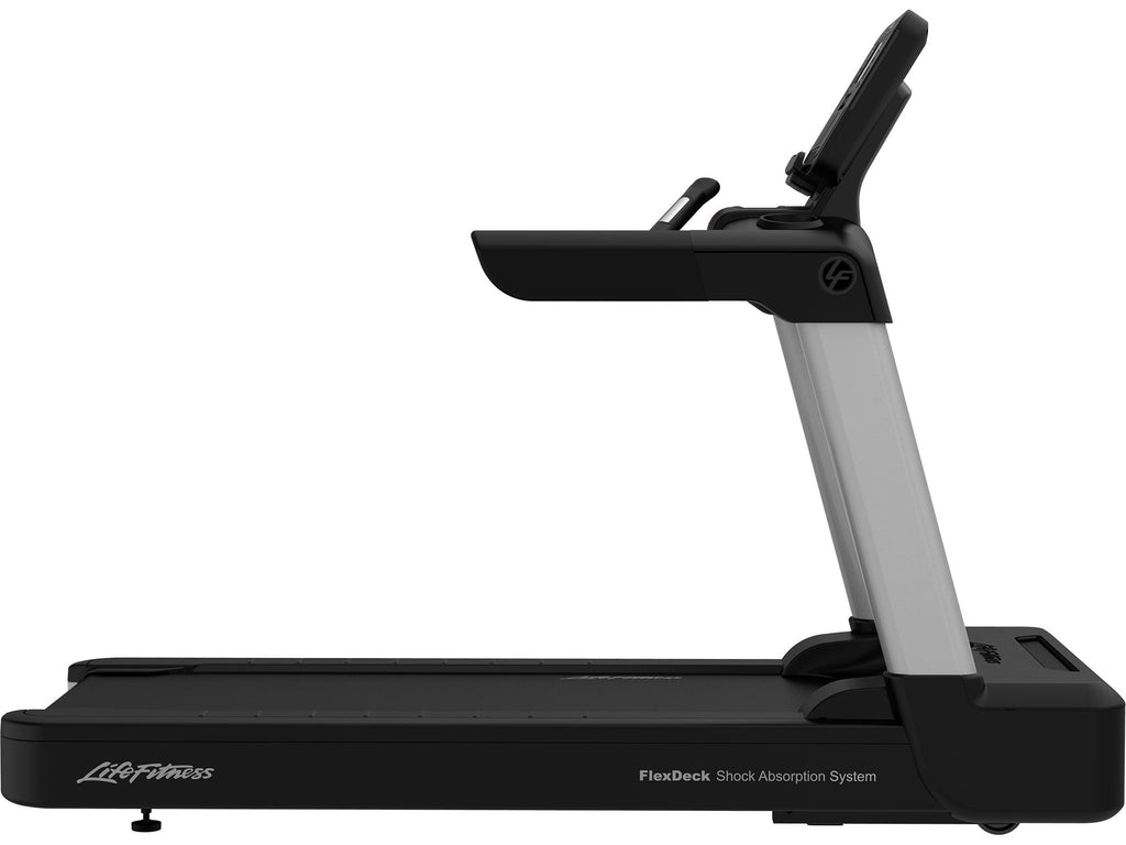 Refurbished Life Fitness Integrity Series Treadmill - INTSC Side View