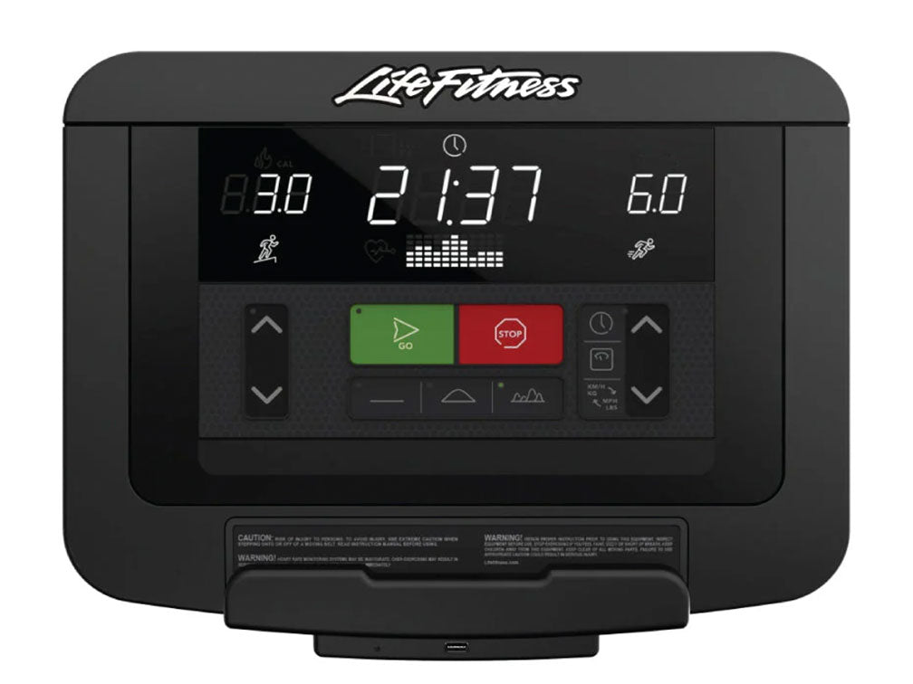Refurbished Life Fitness Integrity Upright Bike - C Console