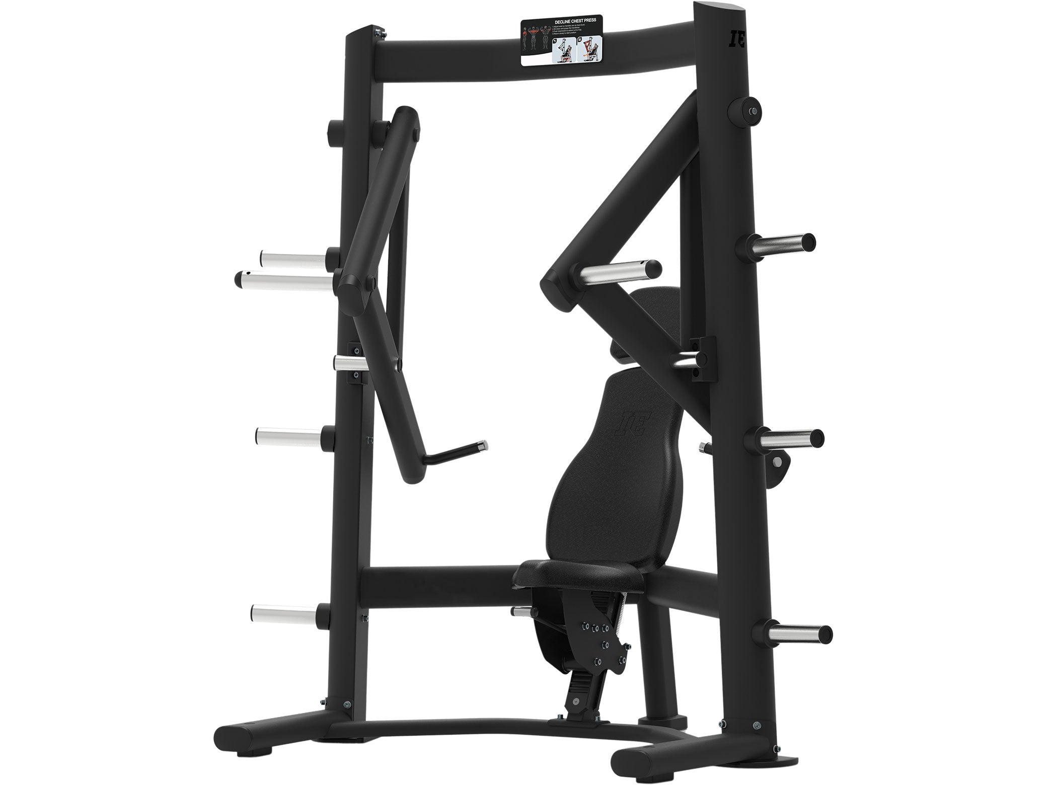 Factory photo of a New Sportgear Plate Loaded Decline Chest Press