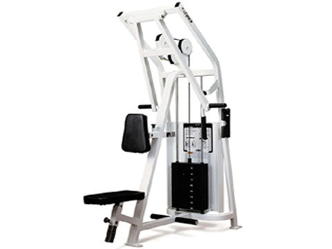 Factory photo of a Refurbished Cybex VR2 Dual Axis Row and Rear Delt