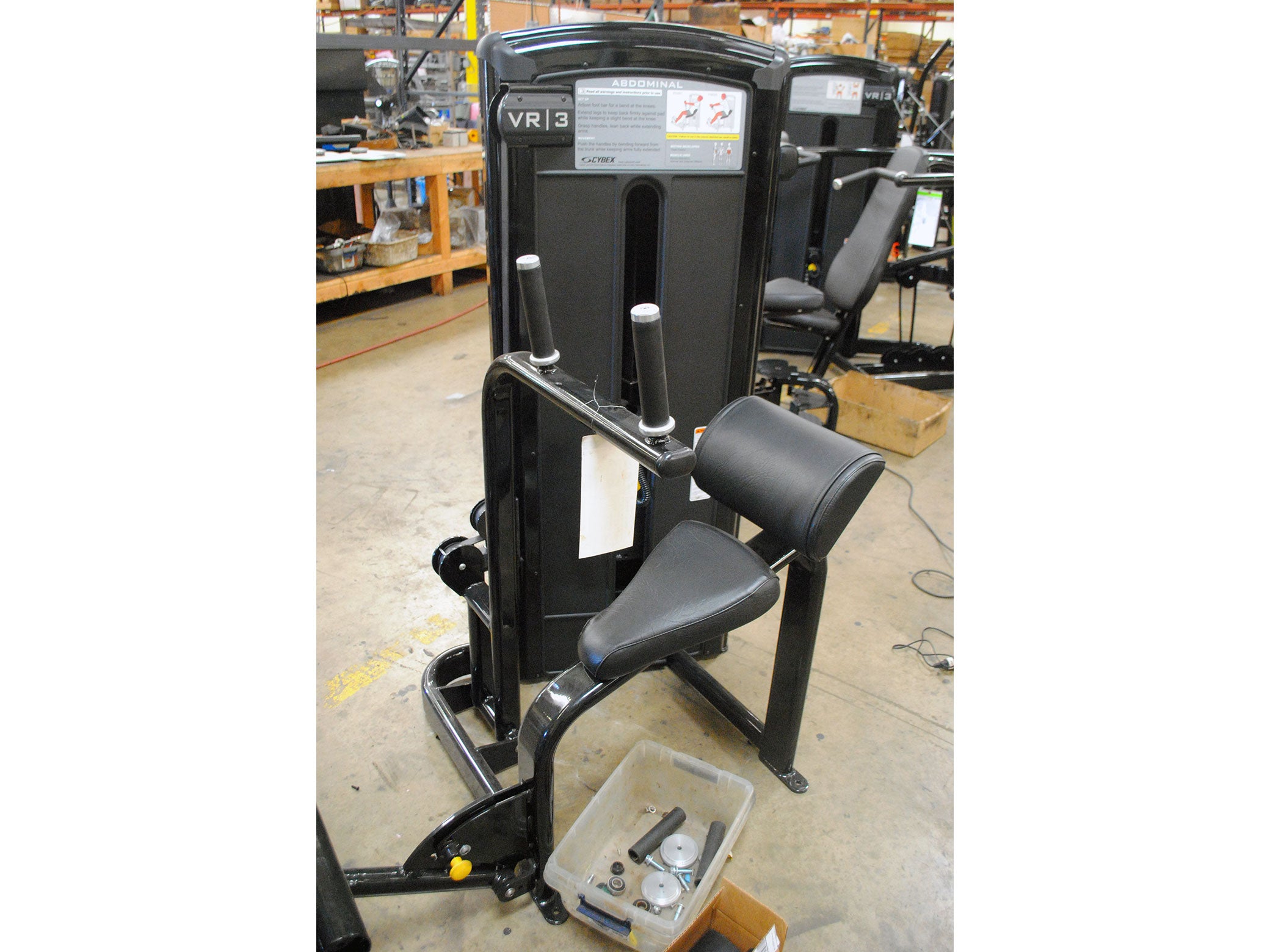 used cybex vr3 abdominal Refurbished Cybex VR3 Gym Package