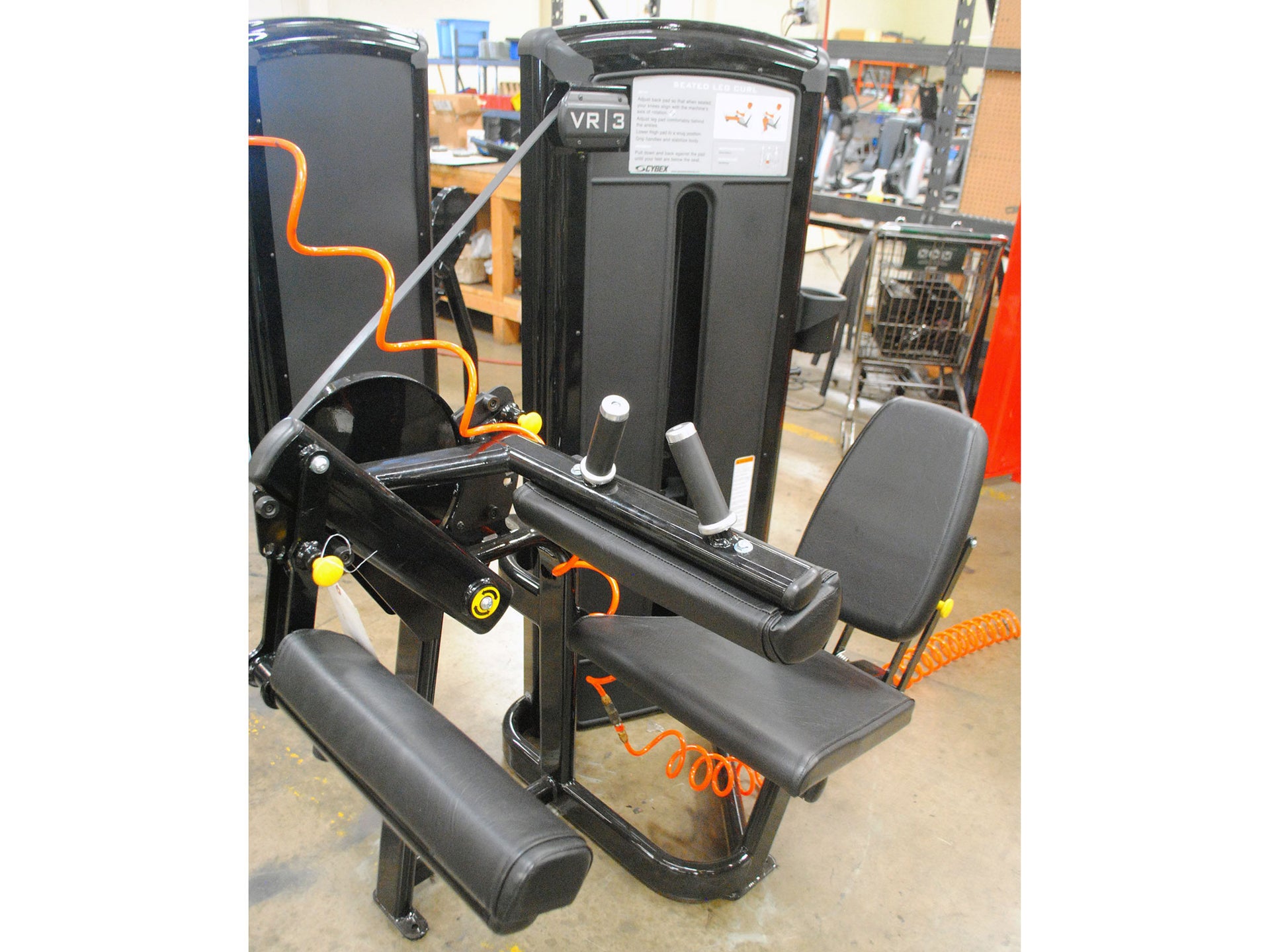 cybex vr3 leg curl Refurbished Cybex VR3 Gym Package