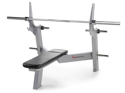 Factory photo of a Used FreeMotion EPIC Olympic Flat Bench