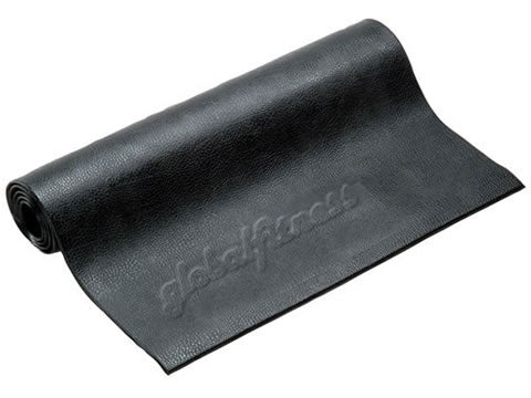 Factory photo of a New GFI 7x3 Cardio Mat with Logo