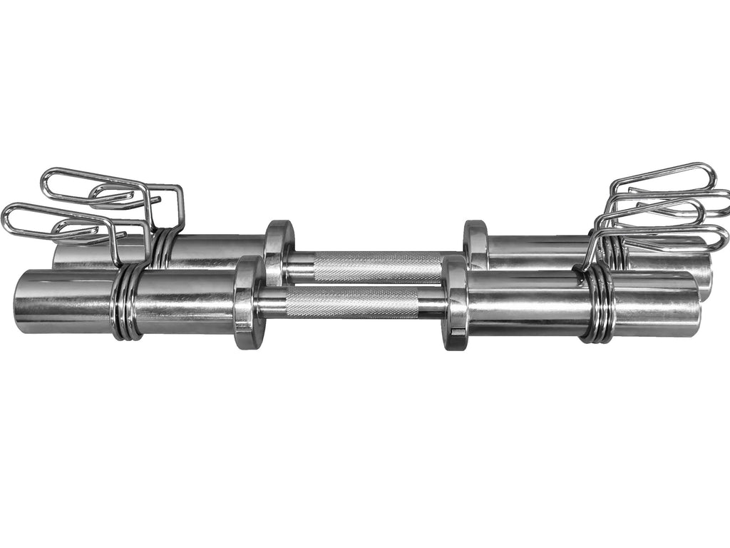 Global Fitness 20-Inch Olympic Bar with Spring Collars