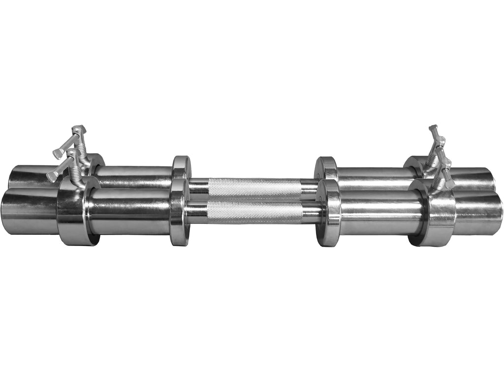 Global Fitness 20-Inch Olympic Bar with Steel Collars