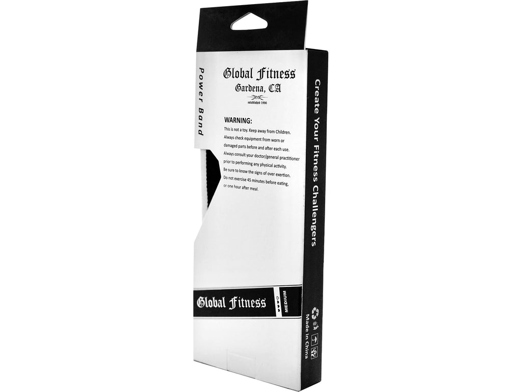 Global Fitness 25lb PowerBand Resistance Band Back