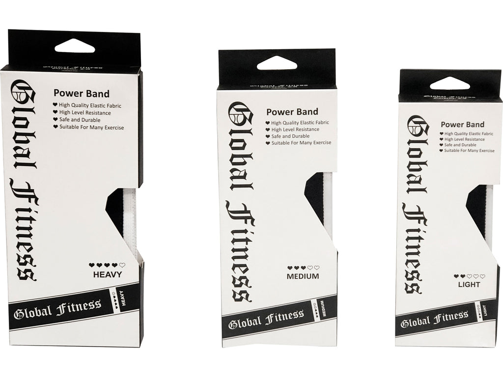 Global Fitness PowerBand Resistance Band Set