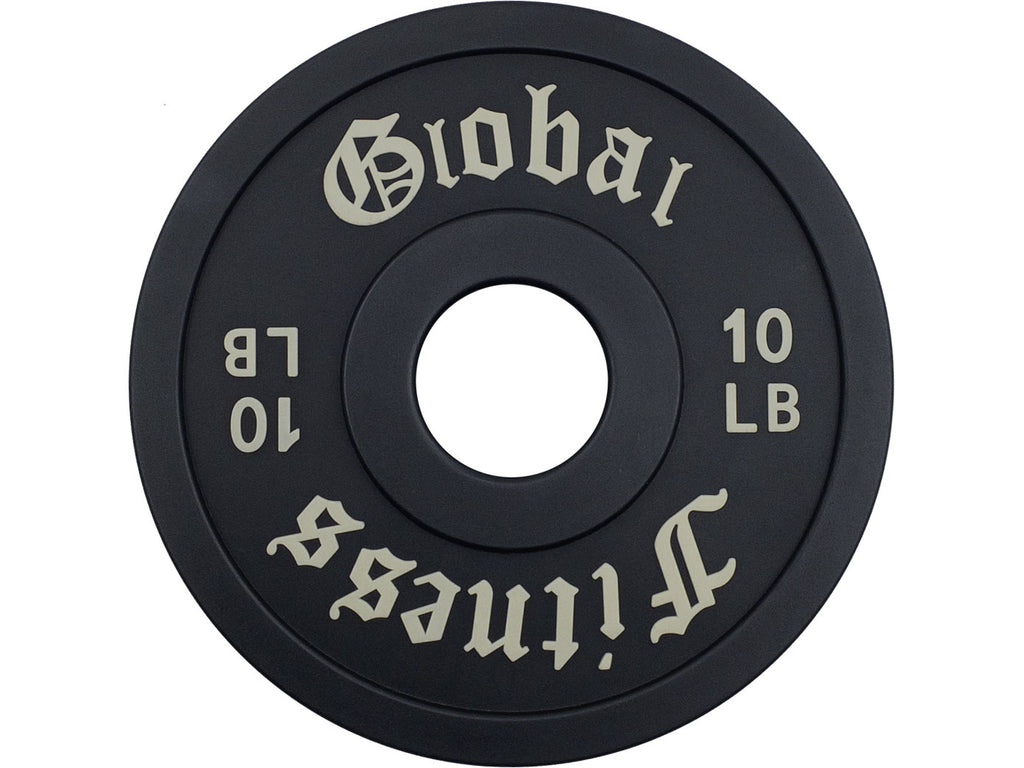 Global Fitness Pro-Style Urethane Olympic 10LB Plate