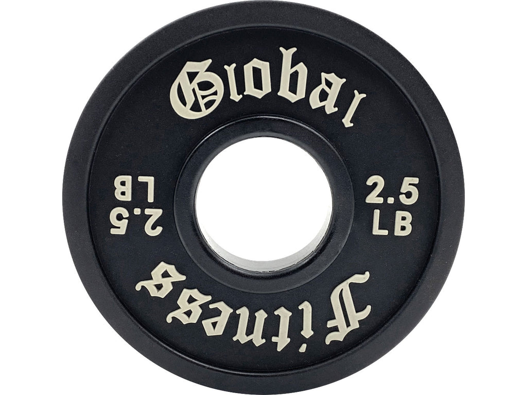 Global Fitness Pro-Style Urethane Olympic 2.5LB Plate