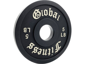 Global Fitness Pro-Style Urethane Olympic 5LB Plate Angle