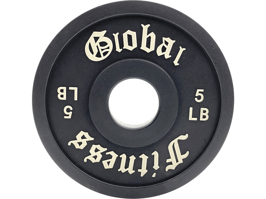 Global Fitness Pro-Style Urethane Olympic 5LB Plate