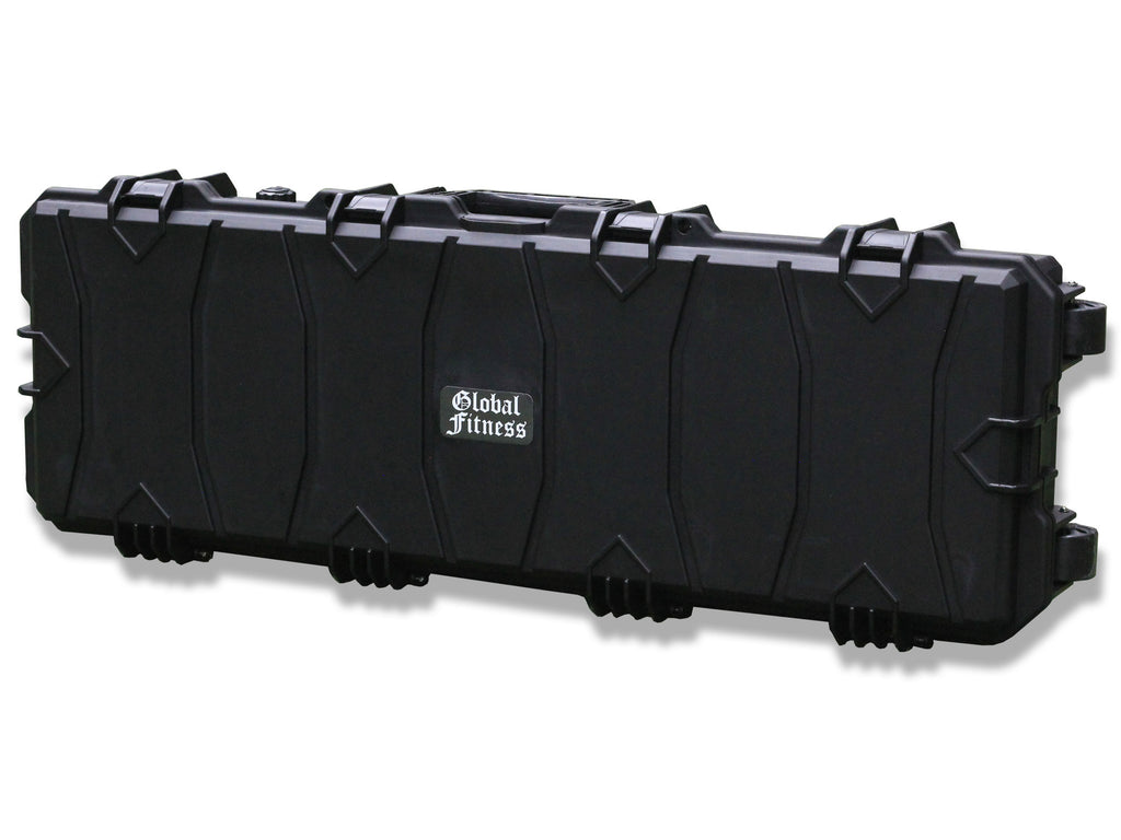 Global Fitness Pro-Style Urethane Olympic Dumbbell Set Closed Case