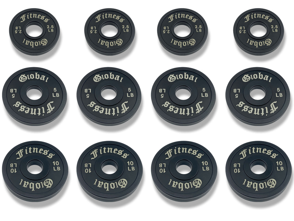Global Fitness Pro-Style Urethane Olympic Plates