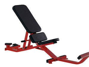 Factory photo of a Refurbished Hammer Strength Adjustable Bench with Foot Support