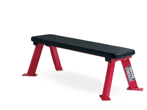 Factory photo of a Refurbished Hammer Strength Flat Bench