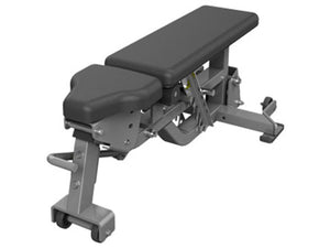 Factory photo of a Refurbished Hammer Strength HD Elite Multi Adjustable Bench