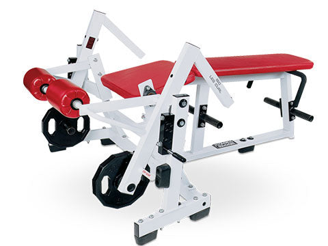 Factory photo of a Refurbished Hammer Strength Iso lateral Lying Leg Curl