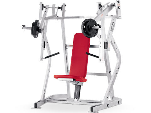 Factory photo of a Refurbished Hammer Strength Iso lateral Seated Bench Press