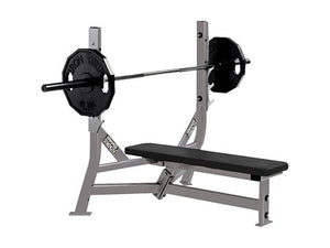 Factory photo of a Refurbished Hammer Strength Olympic Flat Bench