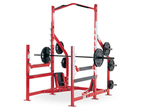 Factory photo of a Refurbished Hammer Strength Olympic Power Rack