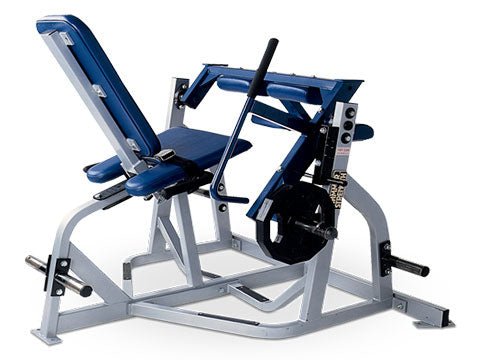 Factory photo of a Refurbished Hammer Strength Plate Loaded Seated Leg Curl