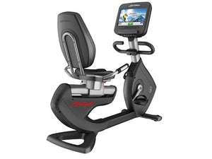 Factory photo of a New Life Fitness 95R Discover SE Recumbent Bike