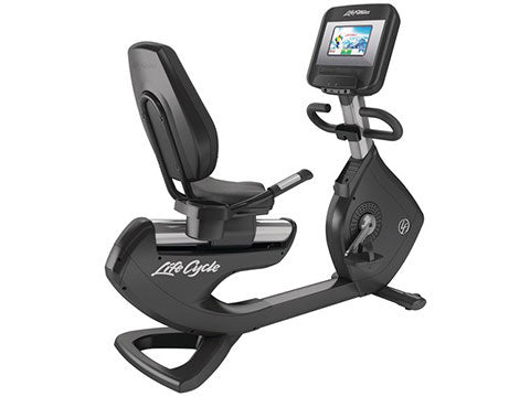 Life fitness recumbent bike sales used