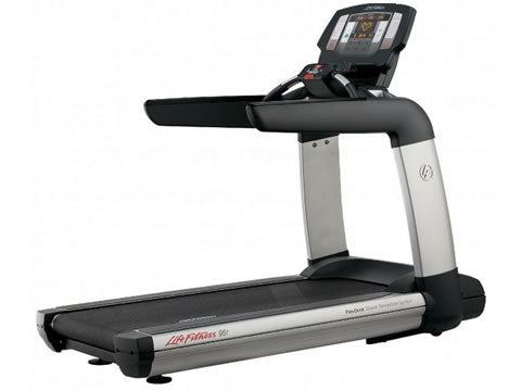 Factory photo of a Used Life Fitness 95T Achieve Treadmill