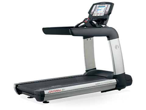 Factory photo of a Used Life Fitness 95T Engage Treadmill
