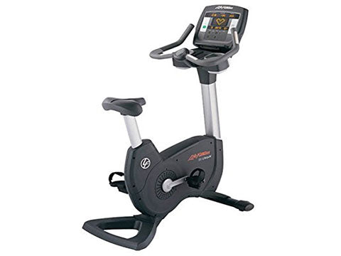 Factory photo of a Refurbished Life Fitness Lifecycle 95C Achieve Upright Bike