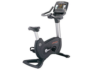 Factory photo of a Used Life Fitness Lifecycle 95C Achieve Upright Bike