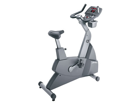 Factory photo of a Used Life Fitness Lifecycle 95Ci Upright Bike