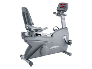 Factory photo of a Refurbished Life Fitness Lifecycle 95Ri Recumbent Bike