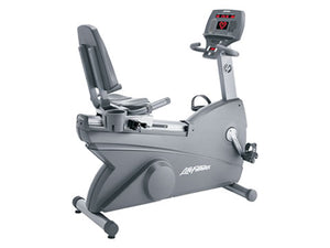 Factory photo of a Used Life Fitness Lifecycle 95Ri Recumbent Bike