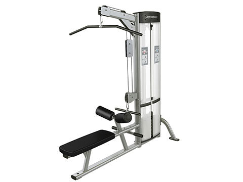 Factory photo of a Used Life Fitness Optima Series Lat Pulldown and Low Row