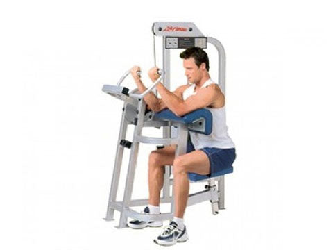 Factory photo of a Used Life Fitness Pro Bicep Curl