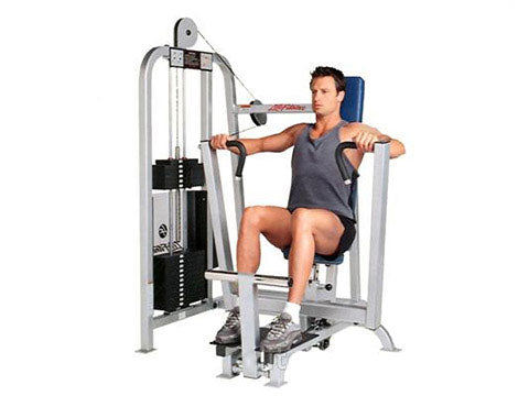 Factory photo of a Refurbished Life Fitness Pro Chest Press