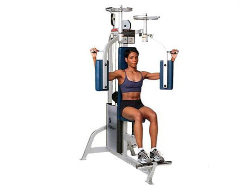 Factory photo of a Refurbished Life Fitness Pro Pec Fly