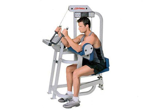 Factory photo of a Refurbished Life Fitness Pro Tricep Extension