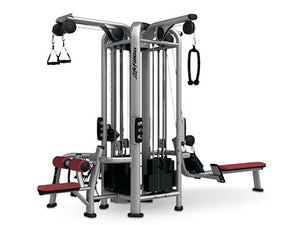 Factory photo of a Refurbished Life Fitness Signature 4 stack Multi Station