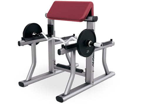 Factory photo of a Used Life Fitness Signature Arm Preacher Curl
