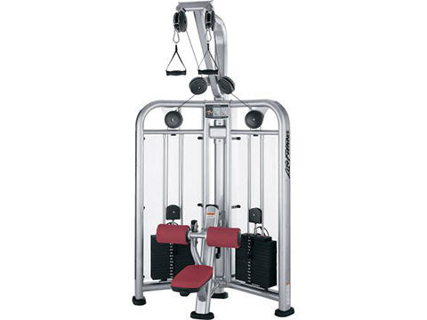 Factory photo of a Refurbished Life Fitness Signature Cable Motion Pulldown