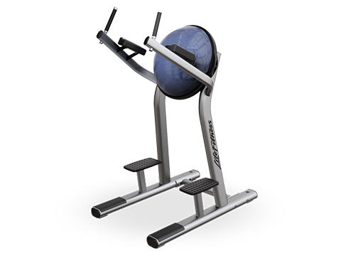 Factory photo of a Refurbished Life Fitness Signature Leg Raise VKR with Bosu Ball