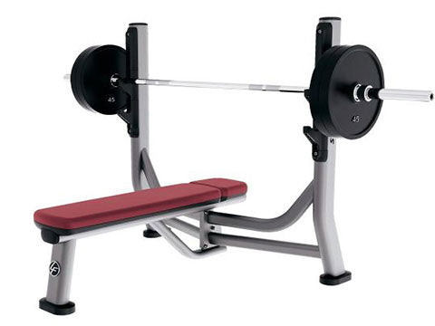 Factory photo of a Refurbished Life Fitness Signature Olympic Flat Bench