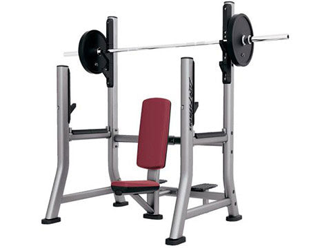Best Used Life Fitness Signature Olympic Military Bench